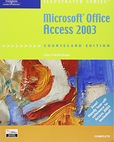 Stock image for Microsoft Office Access 2003, Illustrated Complete, Coursecard Edition for sale by ThriftBooks-Atlanta