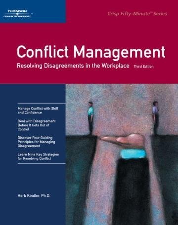 Stock image for Conflict Management: Resolving Disagreements in the Workplace for sale by ThriftBooks-Atlanta