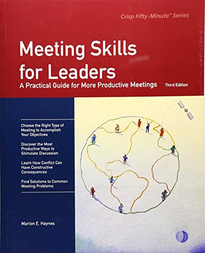 Stock image for Meeting Skills for Leaders: A Practical Guide for More Productive Meetings for sale by ThriftBooks-Atlanta