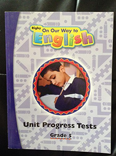 Stock image for Owe G5 Unit Progress Test (on Our Way English) for sale by Basi6 International