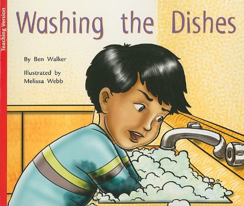 9781418908782: Washing the Dishes, Levels 4-5: Teacher Note (Rigby Flying Colors Red)