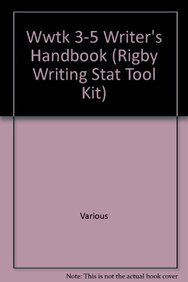 Stock image for Wwtk 3-5 Writer's Handbook (Rigby Writing Stat Tool Kit) for sale by HPB-Diamond