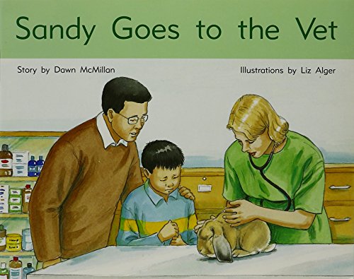 9781418924423: Sandy Goes to the Vet: Individual Student Edition Blue (Levels 9-11) (Rigby PM Stars)