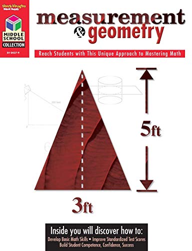 Stock image for Middle School Collection: Math Reproducible Measurement & Geometry for sale by ThriftBooks-Atlanta