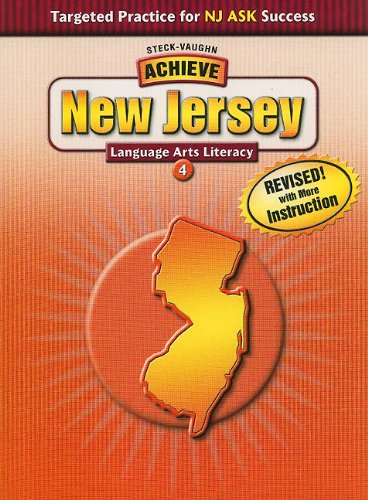 Stock image for Achieve New Jersey: Language Arts Literacy 4 (Revised with more instruction) for sale by GloryBe Books & Ephemera, LLC