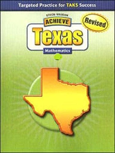 Math, Grade 7: Texas: Classroom Package (Steck-Vaughn Achieve) (9781419017834) by Steck-Vaughn