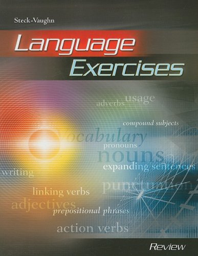 9781419018770: Language Exercise: Review Book (Steck-vaughn Language Exercise)