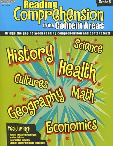 Stock image for Comprehension Skills in the Content Areas: Reproducible Grade 6 for sale by Hippo Books
