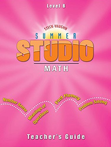Great Source Summer Studio: Math Workbooks Classroom Package Grade 2 (Level B) (9781419022067) by Great Source