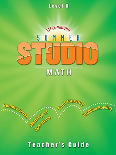 Great Source Summer Studio: Math Workbooks Classroom Package Grade 4 (Level D) (9781419022081) by Great Source