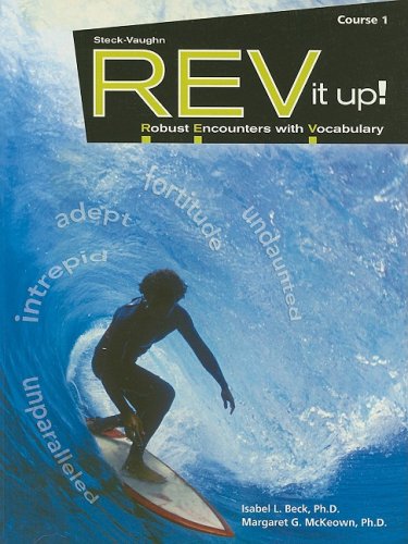 Stock image for Rev It Up!, Course 1, Grade 6 : Robust Encounters with Vocabulary for sale by Better World Books