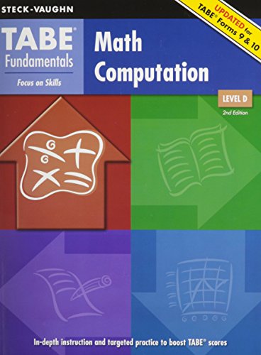 Stock image for Math Computation, Level D for sale by Better World Books