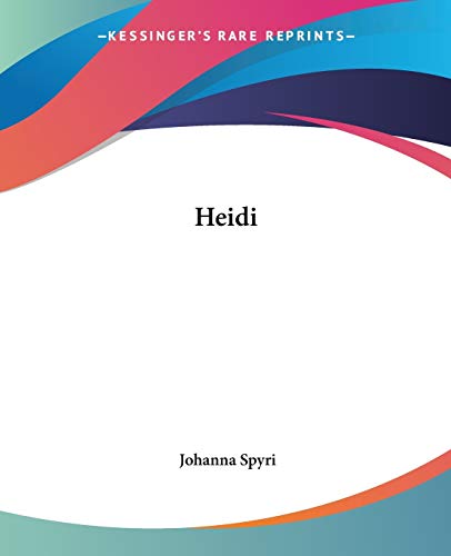 Heidi (9781419123153) by Spyri, Johanna