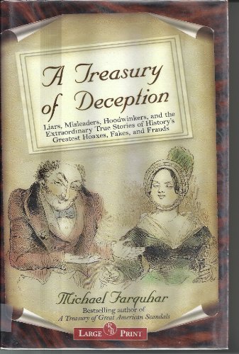 Stock image for A Treasury of Deception (Large Print) for sale by ThriftBooks-Dallas