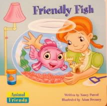 9781419400940: Friendly Fish (Animal Friends))