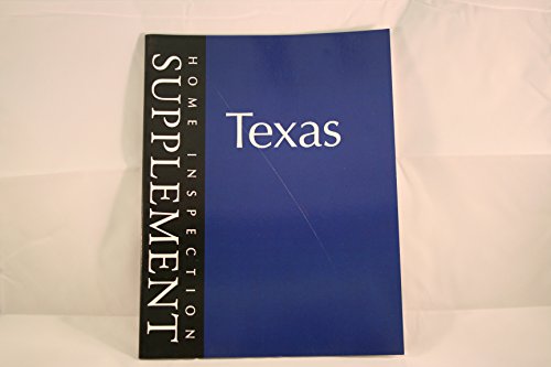 Imagen de archivo de Texas Home Inspection Supplement a la venta por HPB-Ruby