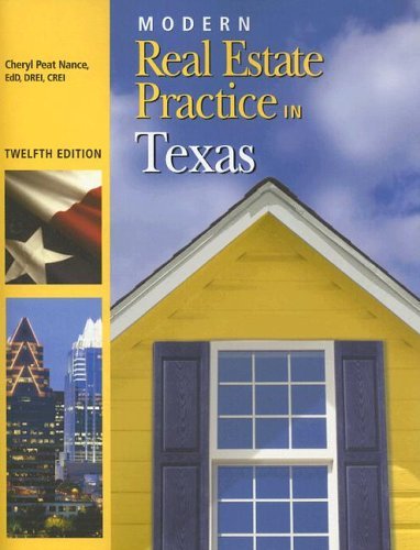 Stock image for Modern Real Estate Practice in Texas for sale by Better World Books