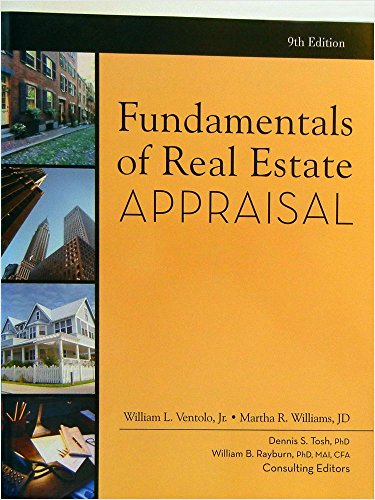 Beispielbild fr Fundamentals of Real Estate Appraisal zum Verkauf von Better World Books: West