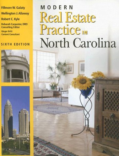 9781419512063: Modern Real Estate Practice in North Carolina