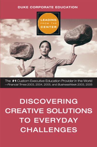 Imagen de archivo de Discovering Creative Solutions To Everyday Challenges a la venta por BookHolders