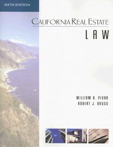 Stock image for California Real Estate Law for sale by ThriftBooks-Dallas
