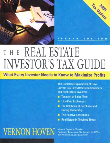 Imagen de archivo de Real Estate Investor's Tax Guide a la venta por SecondSale
