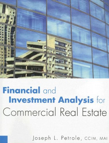 9781419522062: Financial And Investment Analysis for Commercial Real Estate