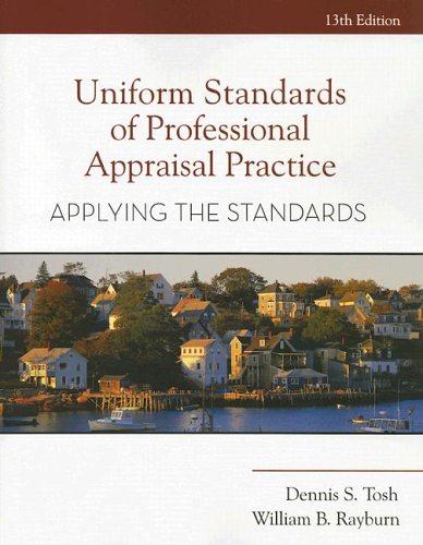 Imagen de archivo de Uniform Standards of Professional Appraisal Practice: Applying the Standards a la venta por ThriftBooks-Atlanta