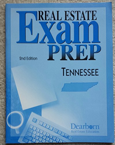 Stock image for Real Estate Exam Prep: Tennessee for sale by Foggy Mountain Books