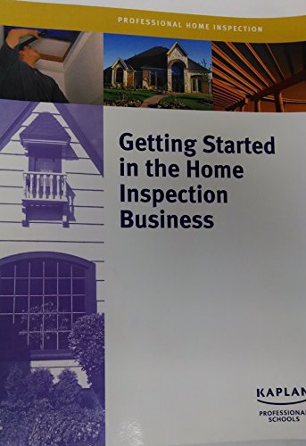 Stock image for Study Guide to the ITA Video Presentation: Getting Started In The Home Inspection Business for sale by HPB Inc.