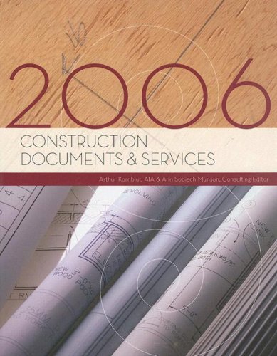 Imagen de archivo de Construction Documents & Services, 2006 Edition a la venta por HPB-Red
