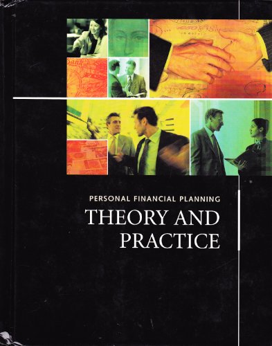 Imagen de archivo de Personal Financial Planning: Theory and Practice a la venta por The Book Cellar, LLC