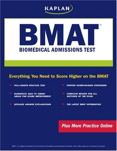 Beispielbild fr Kaplan BMAT: Biomedical Admissions Test zum Verkauf von WorldofBooks