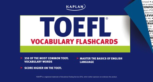 Stock image for Kaplan TOEFL Vocabulary Flashcards for sale by GoldBooks