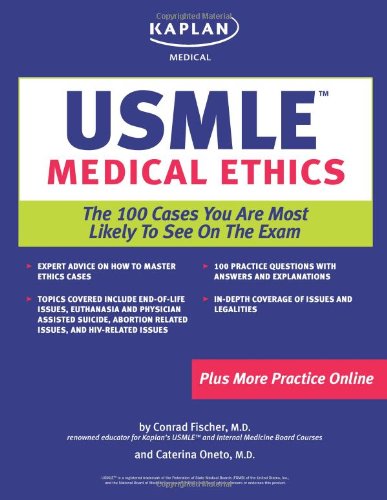 9781419542091: Kaplan Medical USMLE Medical Ethics: The 100 Cases You are Most Likely to See on the Exam