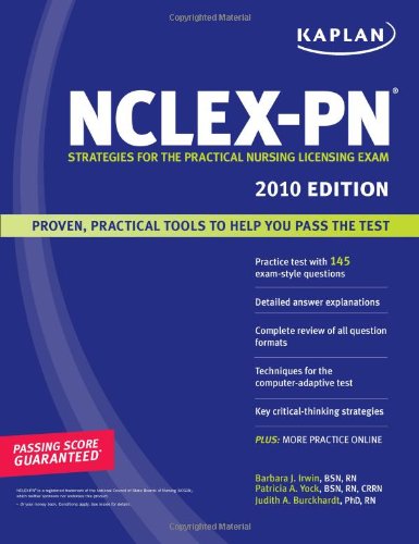9781419550249: Kaplan NCLEX PN Strategies for the Practical Nursing Exam 2010