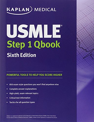 Stock image for USMLE Step 1 QBook (USMLE Prep) for sale by Irish Booksellers