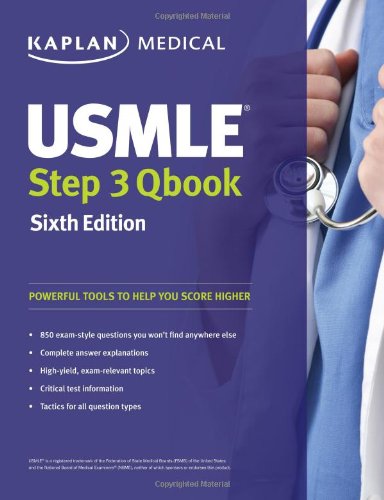 Stock image for USMLE Step 3 QBook (USMLE Prep)SIXTH EDITION for sale by Save With Sam