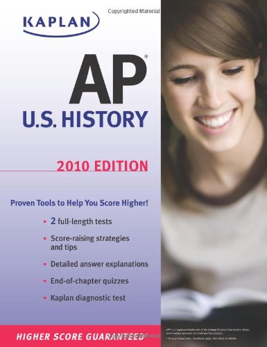 Stock image for Kaplan AP U.S. History 2010 for sale by SecondSale