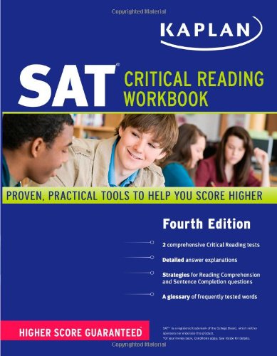 Stock image for Kaplan SAT Critical Reading Workbook for sale by Gulf Coast Books