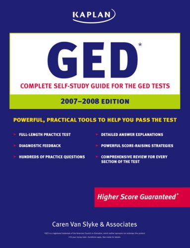 Stock image for GED 2007-2008 for sale by Better World Books: West