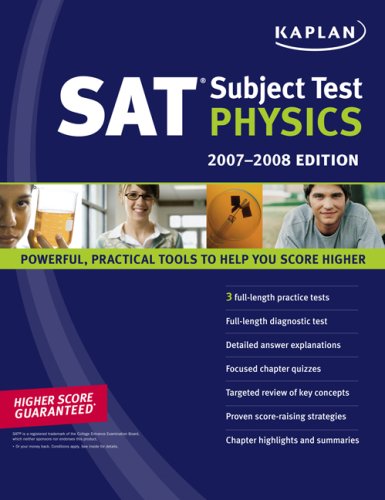 Kaplan SAT Subject Test: Physics 2007-2008 Edition (9781419551055) by Kaplan