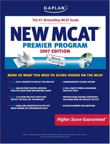 Kaplan New MCAT Premier Program, 2007 Edition (KAPLAN MCAT PREMIER PROGRAM) (9781419551093) by Kaplan