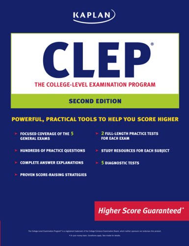 9781419551123: Kaplan CLEP: The College Level Examination Program