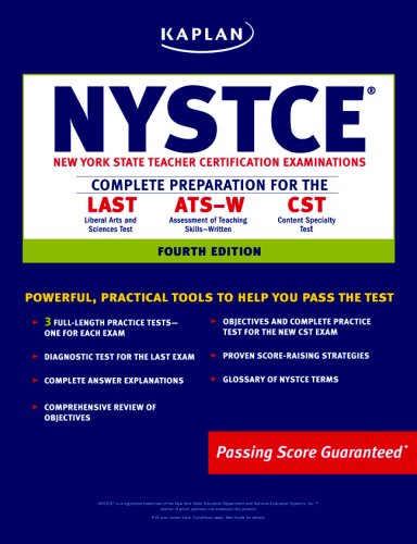 9781419551130: Nystce: Complete Preparation for the Last, Ats-w, & Cst (Kaplan NYSTCE: Complete Preparation for the LAST, ATS-W, and CST)