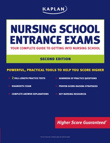 9781419551253: Kaplan Nursing School Entrance Exam: Your Complete Guide to Getting into Nursing School