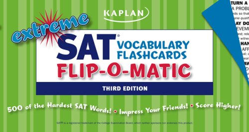 Stock image for Extreme SAT Flashcards Flip-O-Matic for sale by Your Online Bookstore