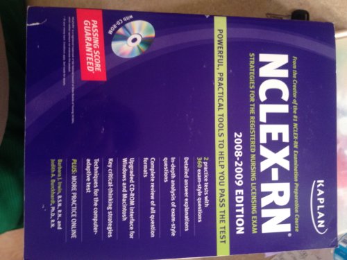 9781419551819: Kaplan NCLEX-RN Exam 2008-2009: Strategies for the Registered Nursing Licensing Exam