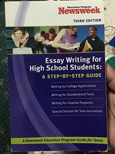 Stock image for Essay Writing for High School Students : A Step-by-Step Guide for sale by Better World Books