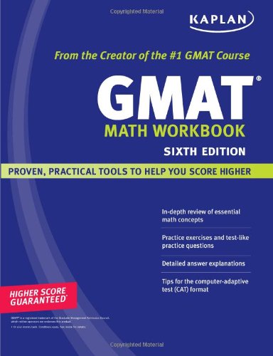 Imagen de archivo de Kaplan GMAT Math Workbook a la venta por ThriftBooks-Dallas